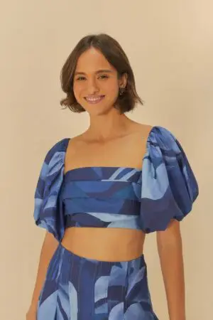 TOP AQUARELA FLORAL