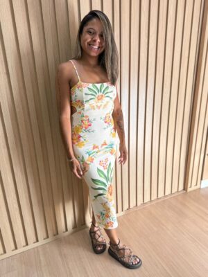 VESTIDO CROPPED JARDIM IMPERIAL